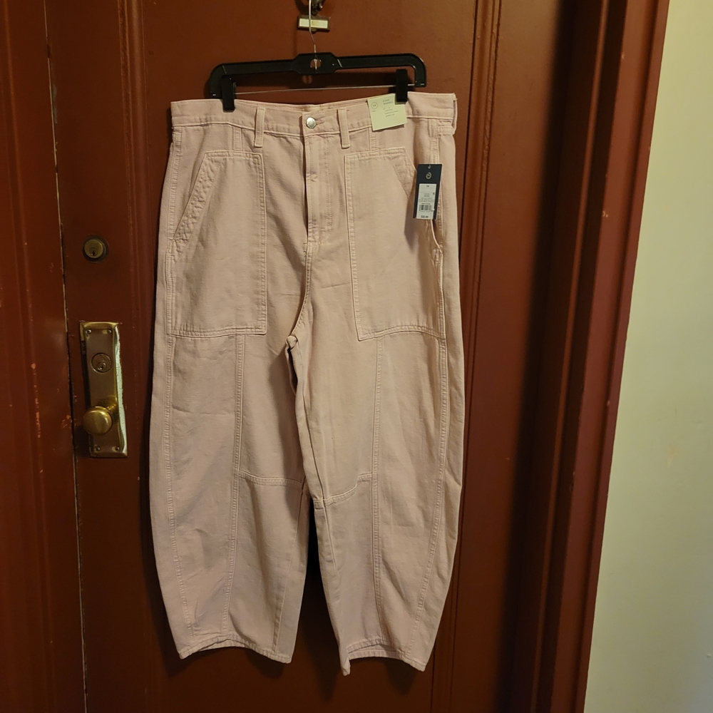 Universal Thread Light Pink Cargo Pants - image 1